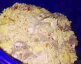A picture of step 6 of Jollof Rice.