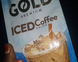 A picture of step 1 of Iced coffee drink.