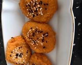 Hình bước làm 1 của món Bánh Khoai lang,Yến mạch 🍯
