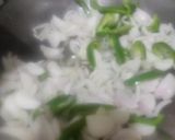 A picture of step 1 of Sel paneer.