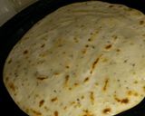 A picture of step 8 of Paneer Tikka kathi Roll.