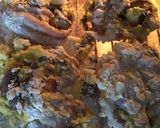 A picture of step 1 of California Farm Fresh Made Bowtie Pasta and Squid Rabas Tappas.