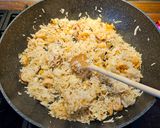 Tenger gyümölcsei rizottó 🍤🍚 recept fázis 4 fotója
