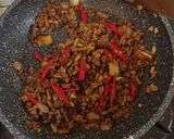 Foto langkah ke 4 dari resep Buncis Daging Cincang.