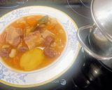 A picture of step 6 of Large White Beans with Chorizo (Quick Recipe).