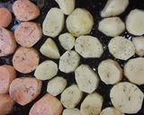Foto del paso 4 de la receta: Tapa de asado inyectada con cerveza y papas, batatas al horno