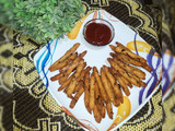 Red poha fingers