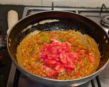 A picture of step 9 of Nutri keema masala.
