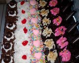 Foto langkah ke 7 dari resep Brownis varian rasa.