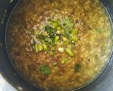 A picture of step 3 of Daal Bhaji.