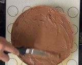 A picture of step 7 of Knam’s Sacher Semifreddo Cake.