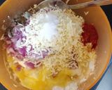 A picture of step 2 of Hash browns.