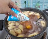 Foto langkah ke 4 dari resep Kolak Komplit (Pisang, Singkong, Ubi).