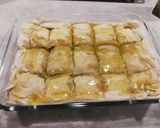 A picture of step 14 of Spanakopita (Greek Spinach and Cheese Pie).