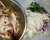 Foto langkah ke 1 dari resep Ayam Suwir Saus Mentega.