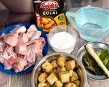 Foto langkah ke 1 dari resep Gulai Ayam Tahu.