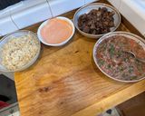 A picture of step 6 of Chicken Adobo Tacos.