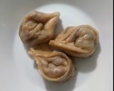 A picture of step 6 of Wonton corn soup.