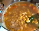 Zöldséges kukoricaleves húsgombóccal🍲 recept fázis 1 fotója
