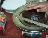 कढ़ाई फ्रेश एगलेस चॉकलेट केक(kadai fresh eggless chocolate cake recipe in hindi) रेसिपी चरण 8 फोटो