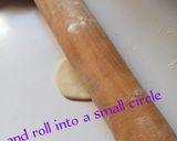A picture of step 5 of Plantain Egg Samosa/ Spring Rolls.