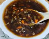 A picture of step 11 of Hot and Sour Soup (Restaurant Style).