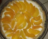 Foto del paso 4 de la receta: Tarta de duraznos con crema y gelatina