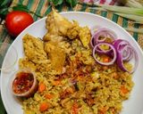 Foto langkah ke 8 dari resep Nasi Kebuli KW Kare Rice Cooker.