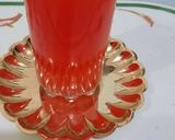 A picture of step 2 of Tangy roohafza.