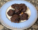 Foto del paso 5 de la receta: Galletitas de banana, chocolate y arándanos, sin azúcar y sin tacc