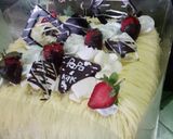 Foto langkah ke 9 dari resep Rainbow Steam Cake VS Keju Gondrong.