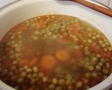 Egyszerű zöldborsóleves recept fázis 3 fotója
