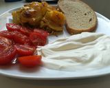 A picture of step 6 of Serbian Moussaka.