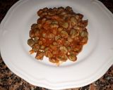 Foto del paso 6 de la receta Habas con chorizo y tomate