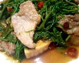 รูปขั้นตอนการทำที่ 2 ของ ผัดเต้าหู้ชะอม