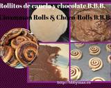 Foto del paso 9 de la receta Rollitos de canela y chocolate paso a paso