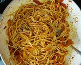 A picture of step 8 of Spicy Spaghetti BBQ Flavour.