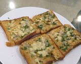 A picture of step 4 of Garlic bread.