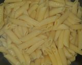 Une image de l'étape 5 de Penne à la Feta ou Burrata.