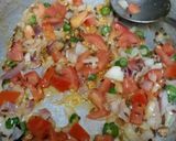 A picture of step 3 of Tarka toor dal.