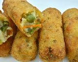 A picture of step 4 of Veg croquettes.