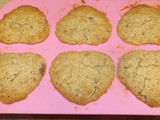 Bizcochuelitos de Avena y Maiz con corazon de manzana