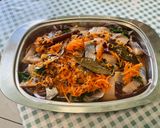 A picture of step 17 of Marinated Herring with Red Onions and Carrot Kari-Style.