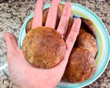 Foto del paso 3 de la receta: Galletas marmoladas de banana 🍌 y canela