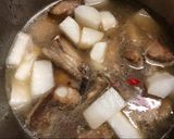 Hình bước làm 2 của món Sườn kho củ cải