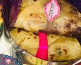 A picture of step 3 of Indian inspired tiffin lunch box.