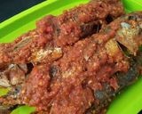 Foto langkah ke 5 dari resep Ikan kembung bumbu merah balado.