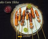 A picture of step 10 of Baby Corn Tikka.