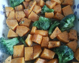 Foto del paso 3 de la receta: Calabaza con brócoli al horno