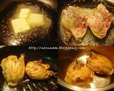 รูปขั้นตอนการทำที่ 1 ของ ไก่แอปเปิ้ลซอสเห็ด